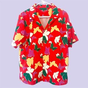 Outdoor voices solar cool tourist shirt - butterfly